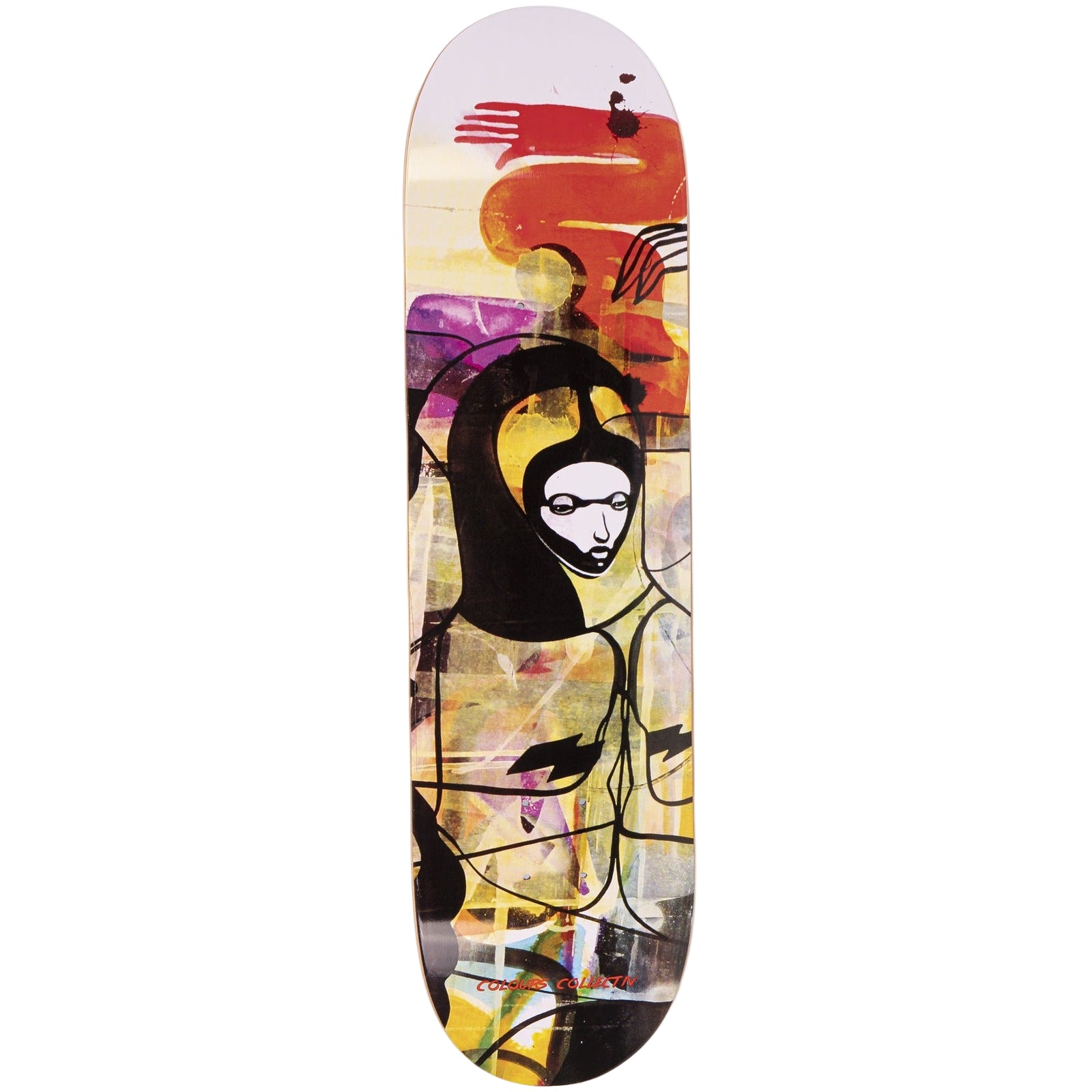 Colours Carbon Fiber Grunge Queen Will Barras x Paul Hart Deck