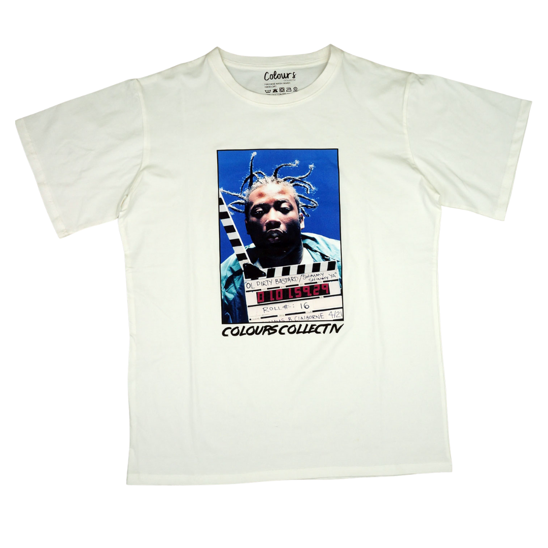 ODB Shimmy Shimmy Ya Portrait White Tee