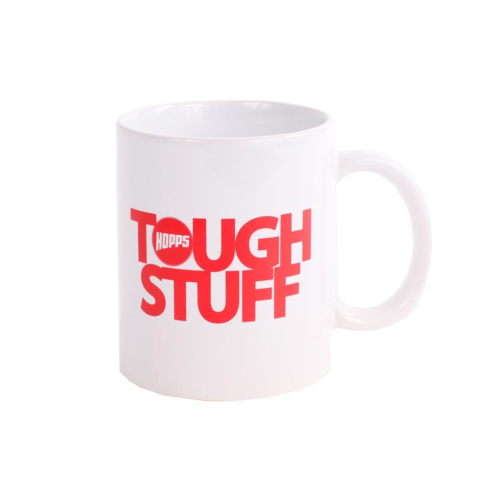 Coffee Mug Tough Stuff White/Red