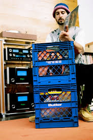 Blue Note Records Collapsable Crate