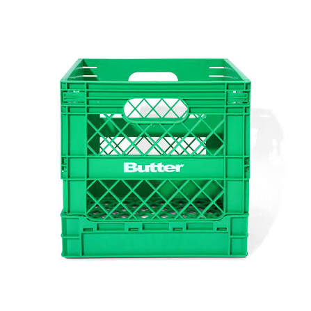 Green Collapsable Crate