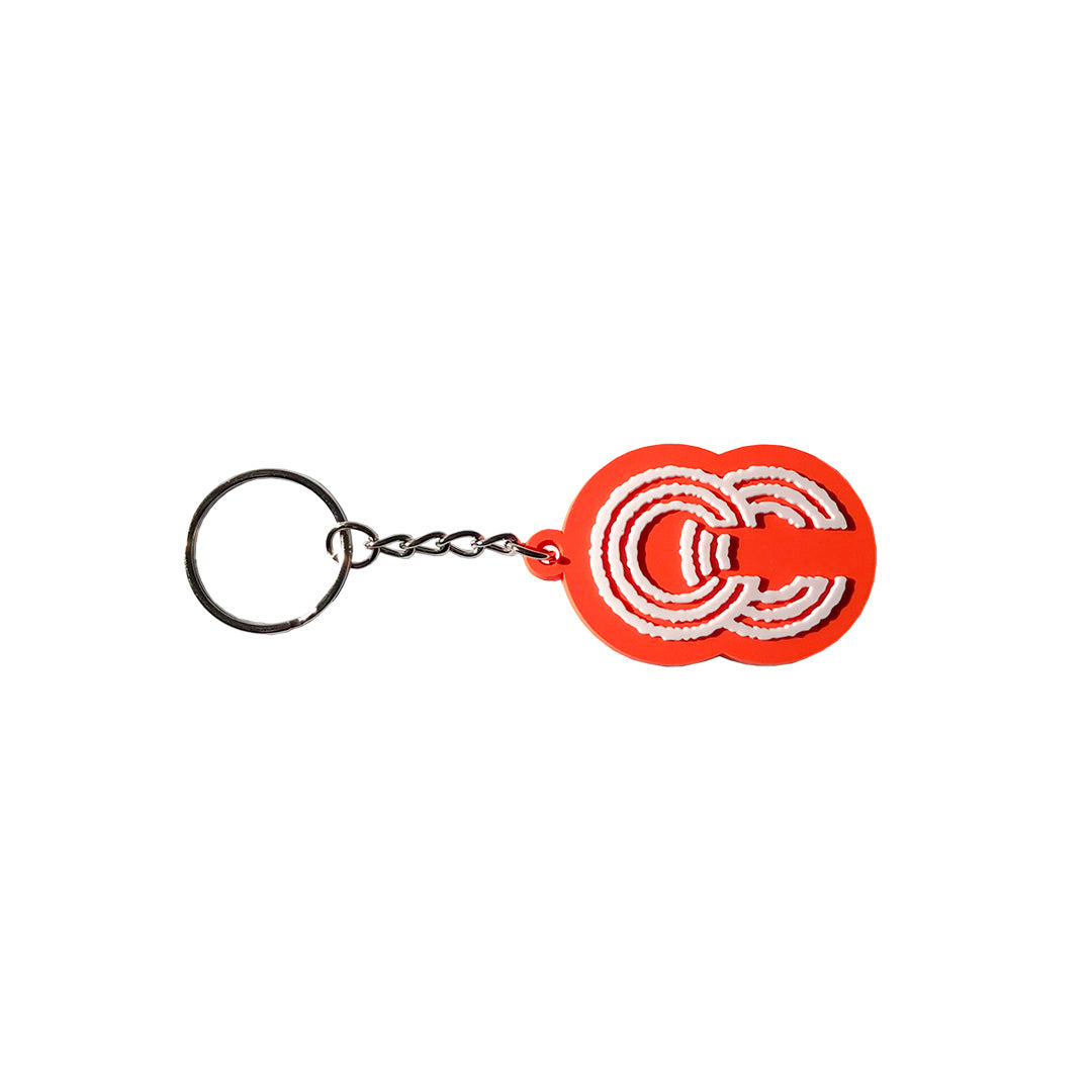 RADIO RUBBER KEYCHAIN