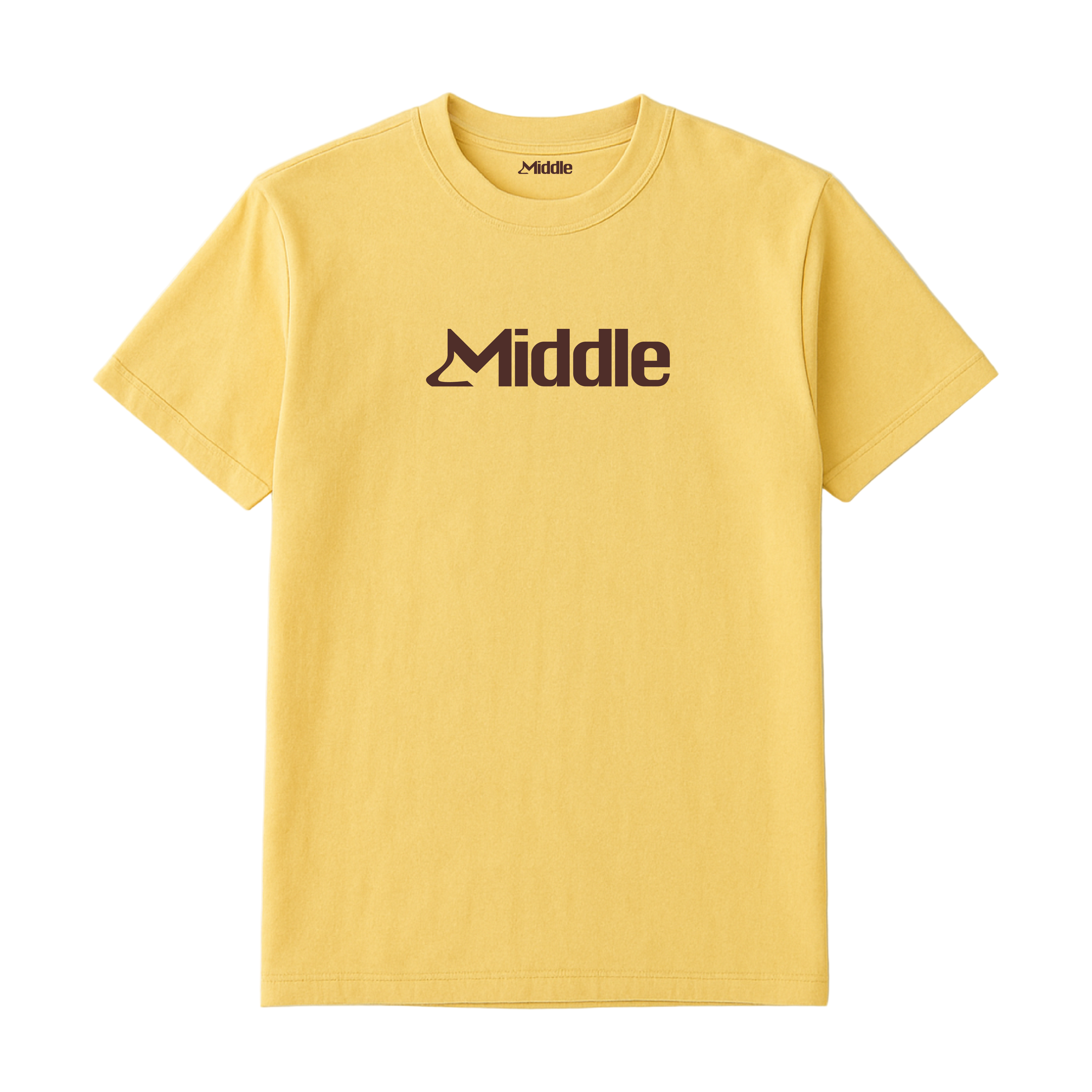 Middle Classic Tee - Mustard