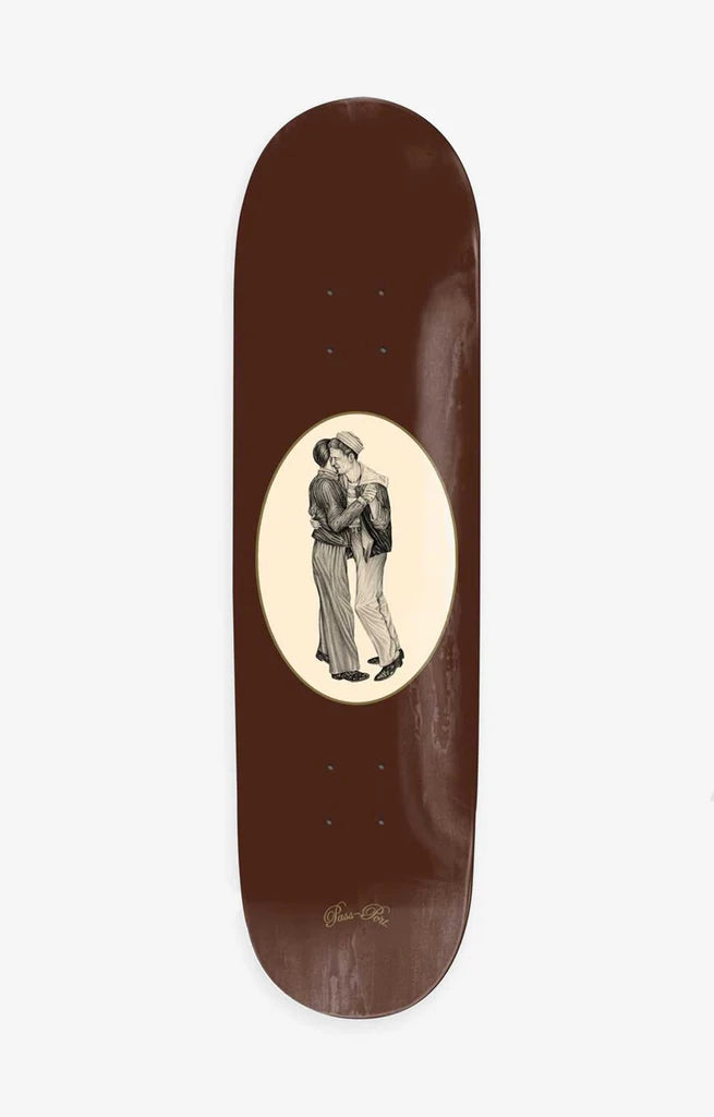 Passport Dancer Series Brown 8.25" Skateboard Deck