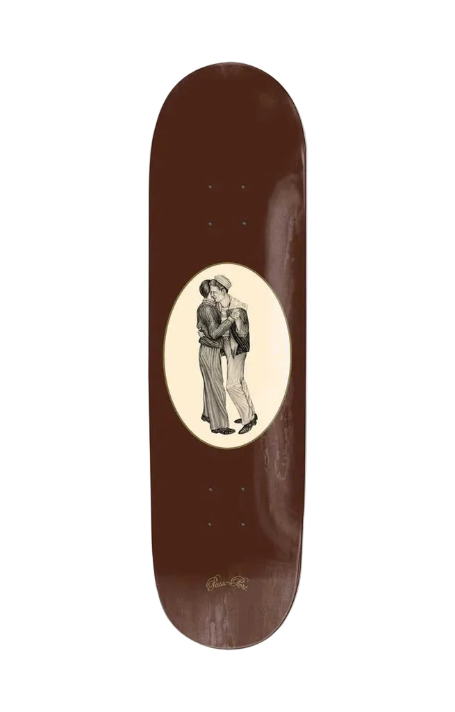 Passport Dancer Series Brown 8.25" Skateboard Deck