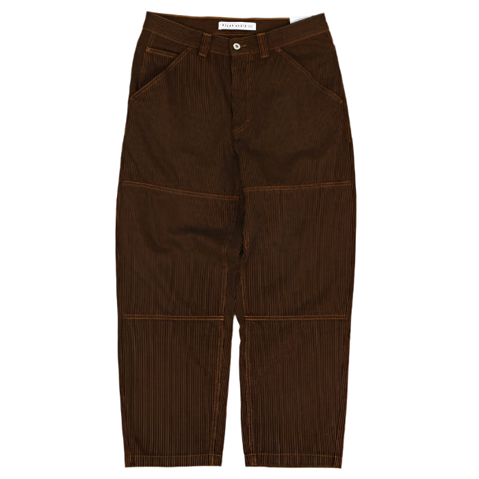 Polar 93 Work Pants Hickory Stripe Rust - 28