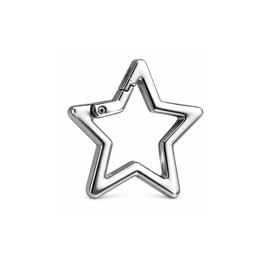Star Keychain Clip