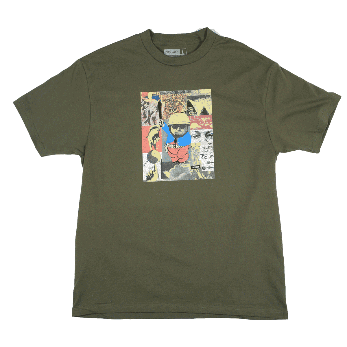Law & Order Tee - Olive