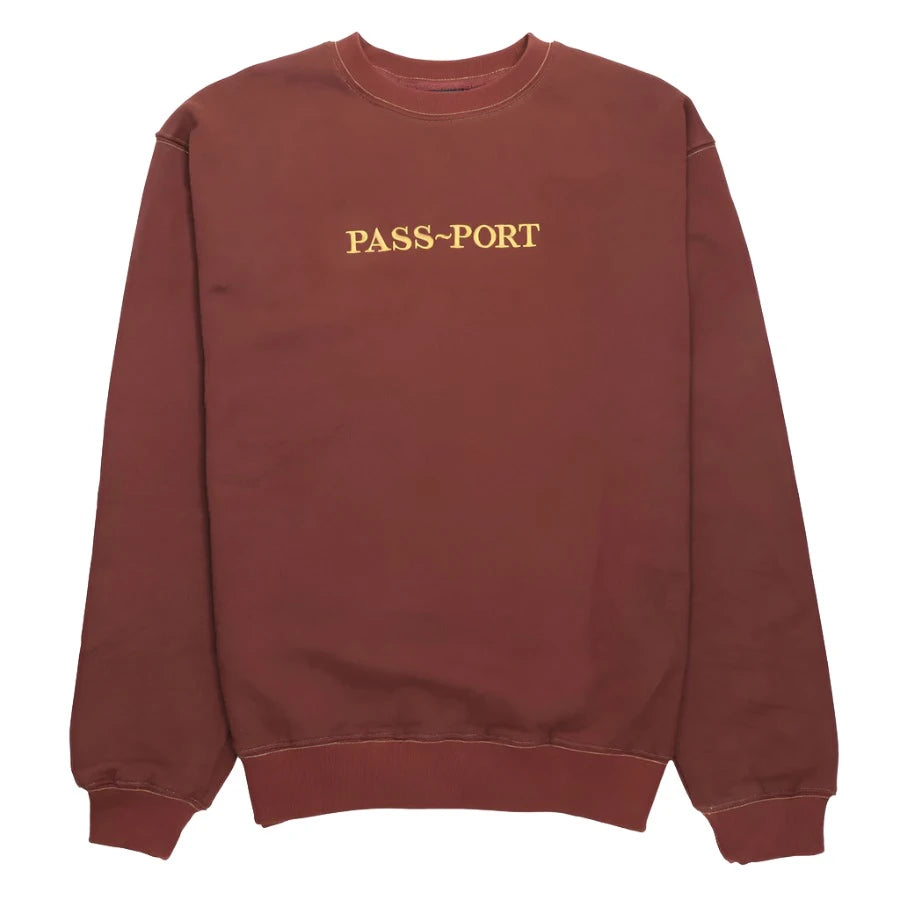 OFFICIAL ORGANIC SWEATER - WINE