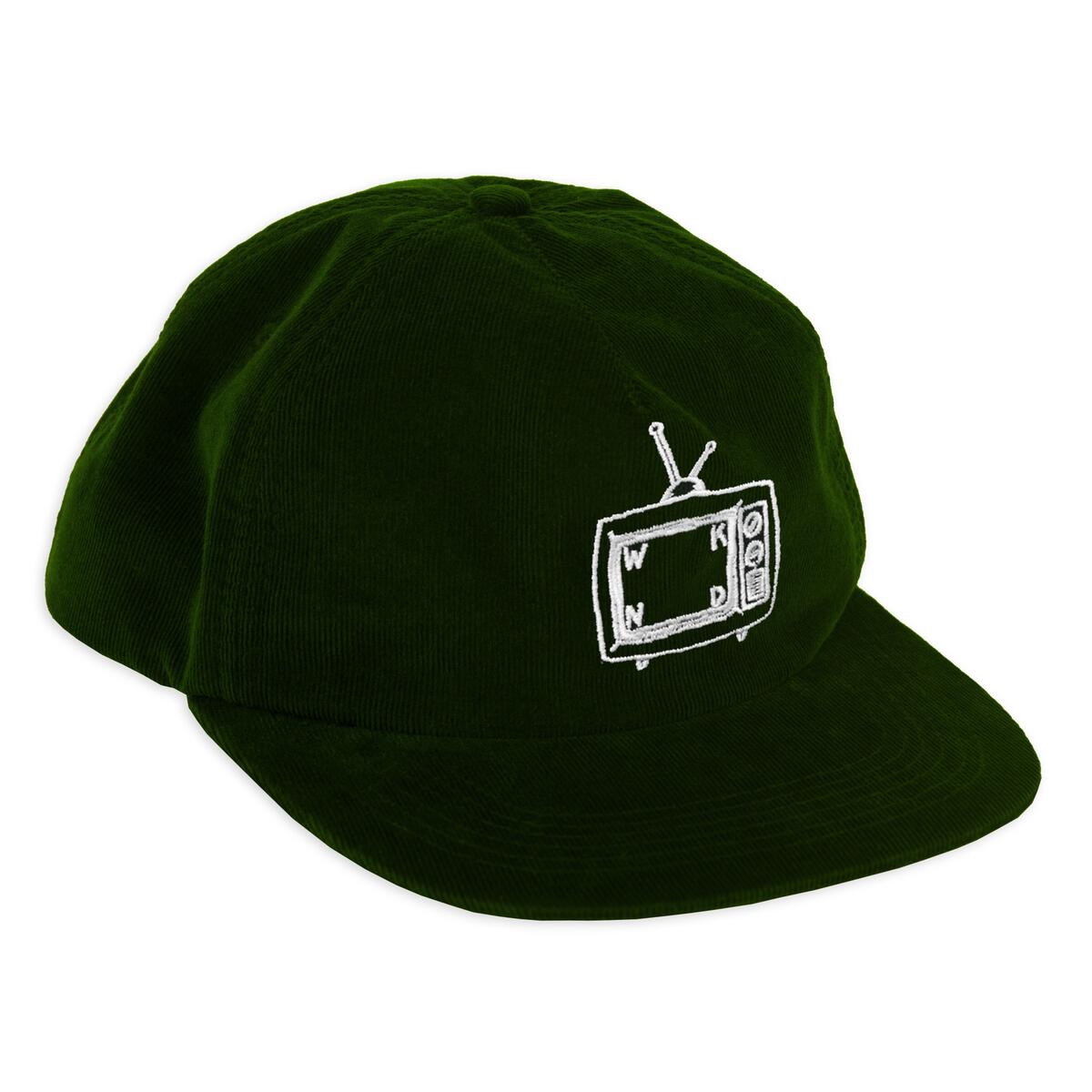 CORD TV LOGO 5 PANEL CAP - Green