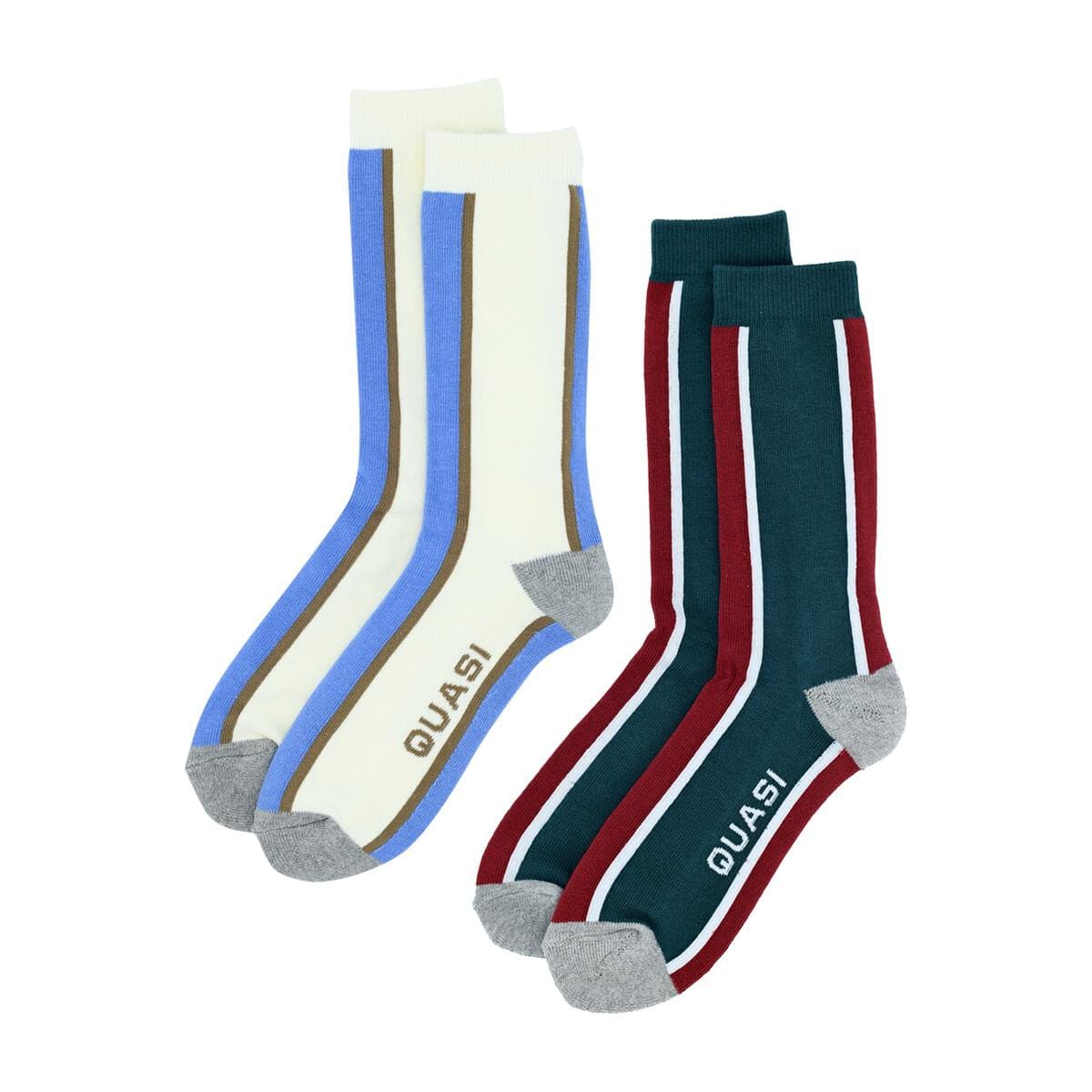 Quasi Vert Socks - 2 Pack