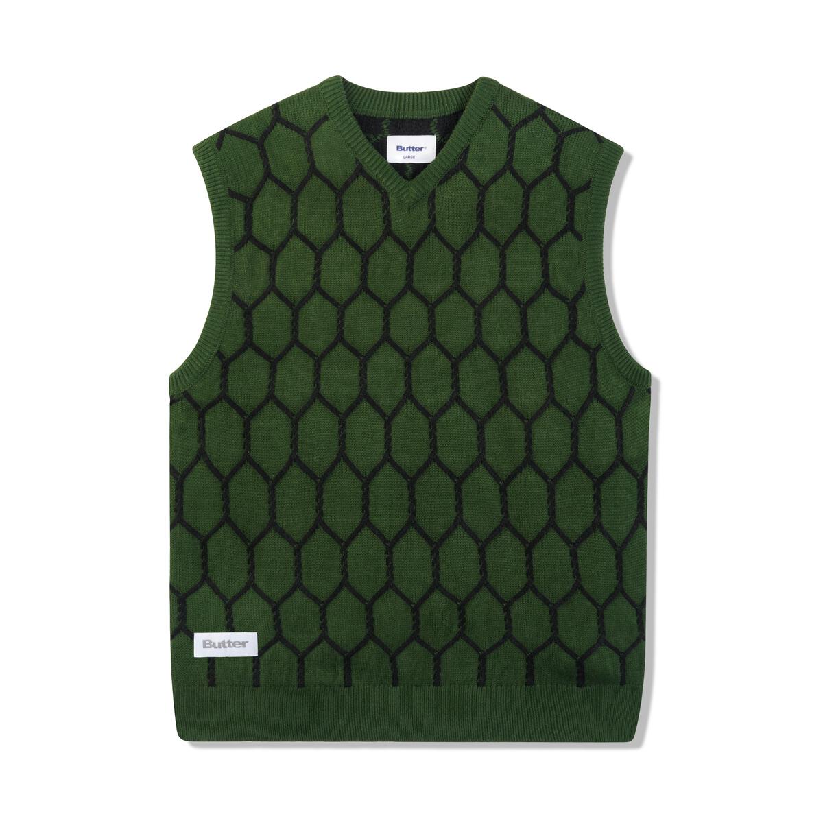 Chain Link Knitted Vest - Forrest