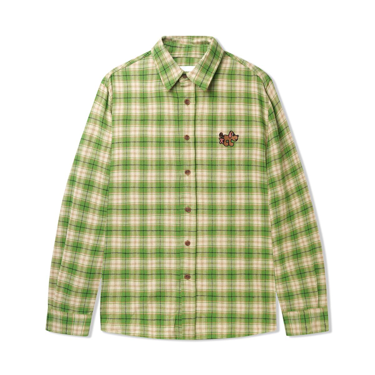 Pooch Flannel Shirt - Fern