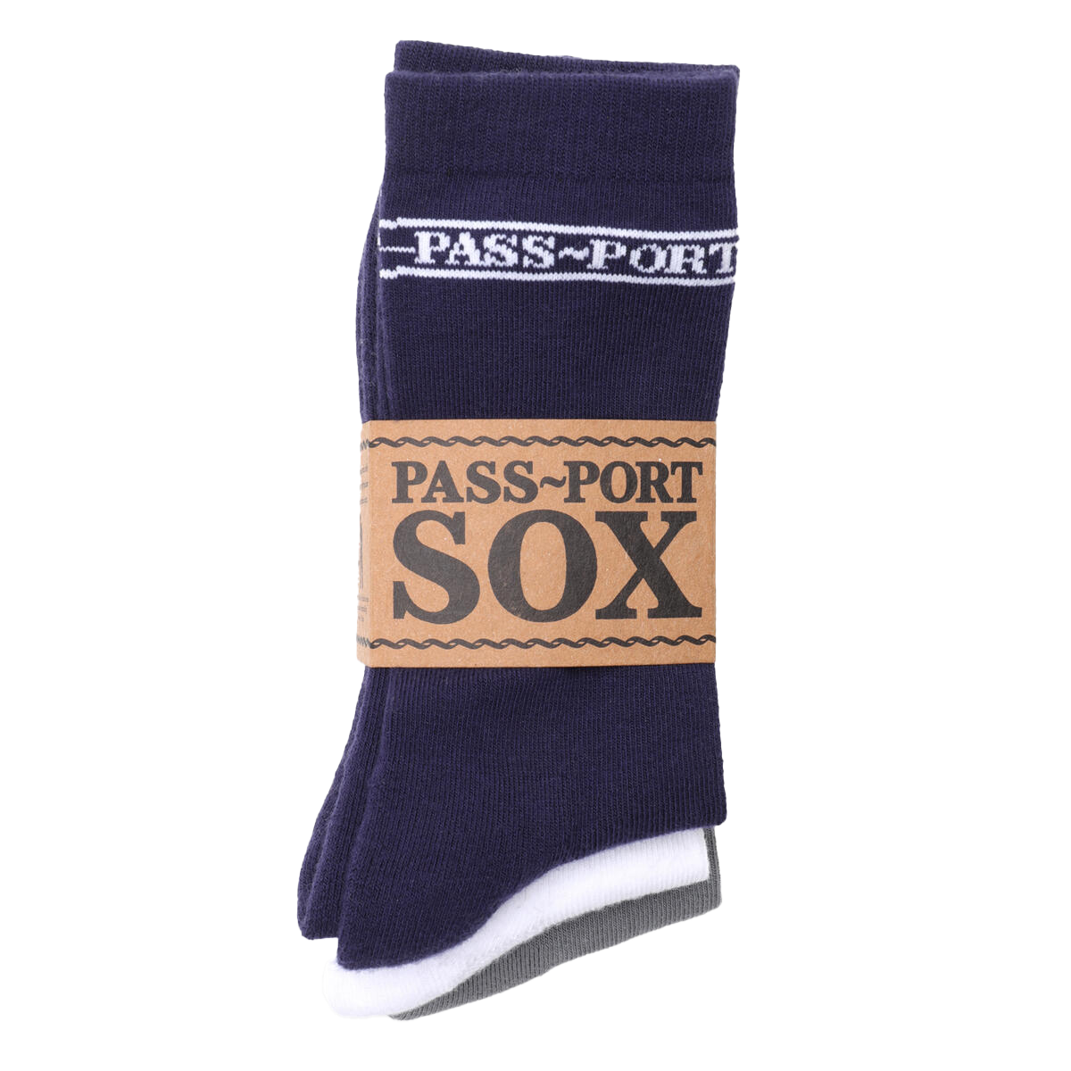 Hi Sox 3 Pack - Blu/Gry/Wht