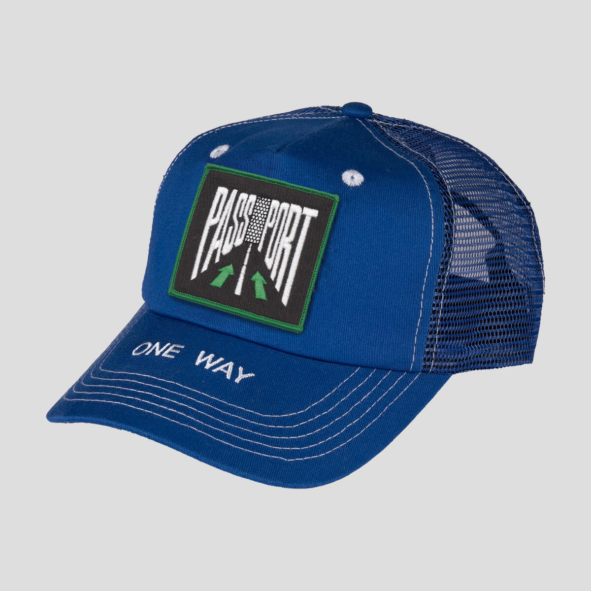 One Way Packers Trucker Cap - Royal Blue