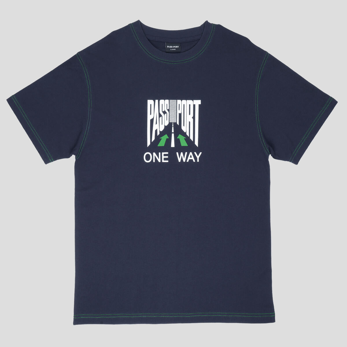 One Way Tee - Navy