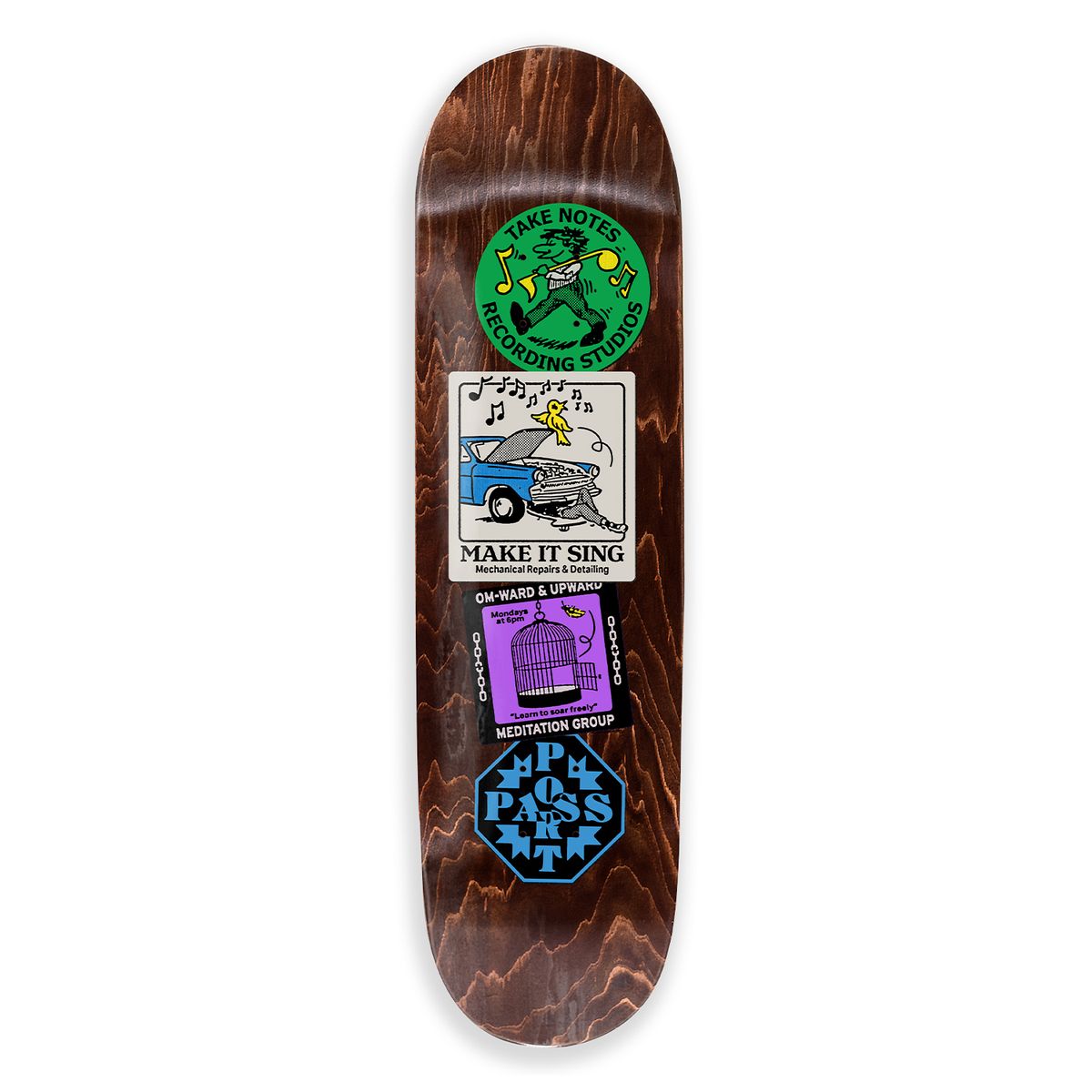 Coaster Series - OM-WARD & UPWARD DECK 8.38"