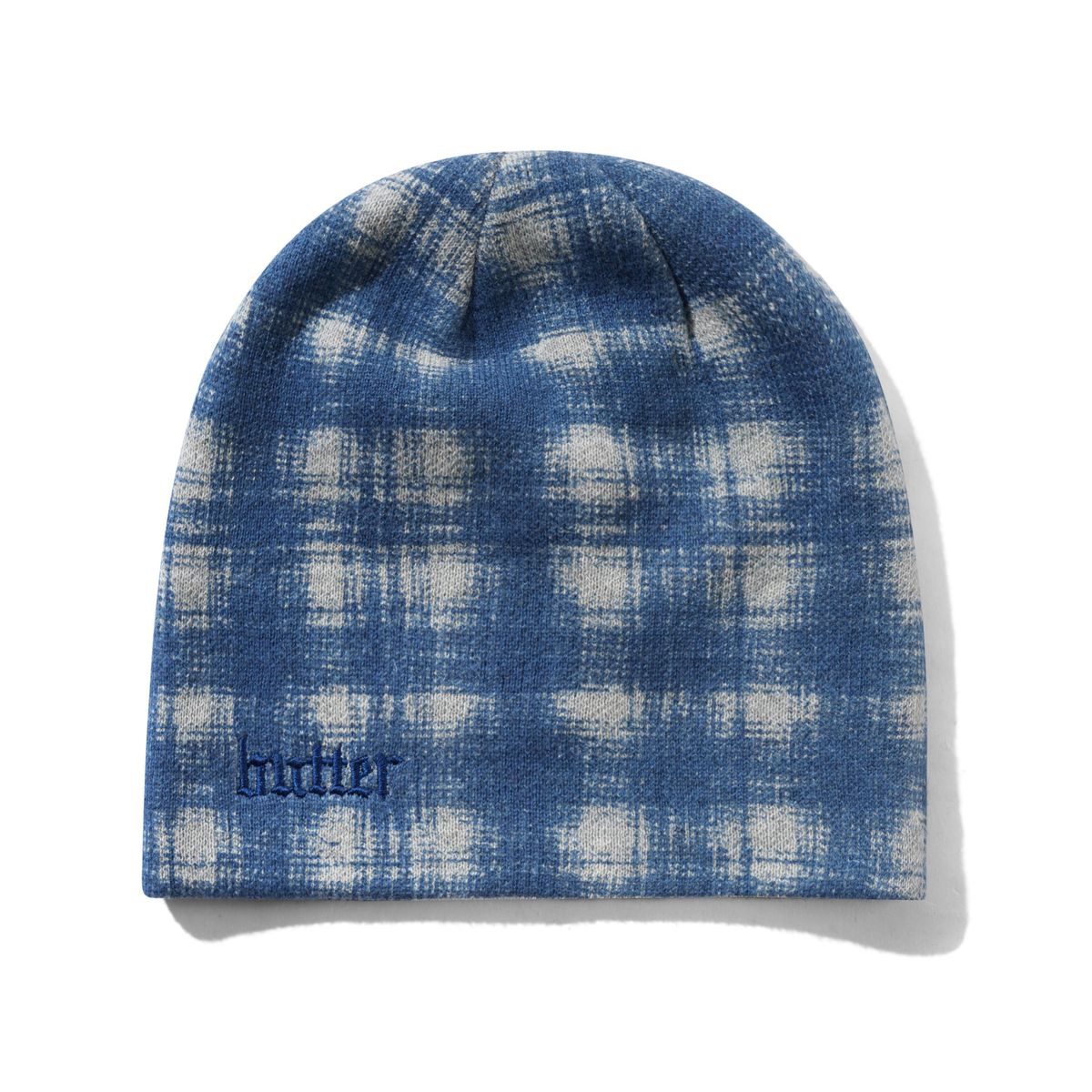 Plaid Skully Beanie