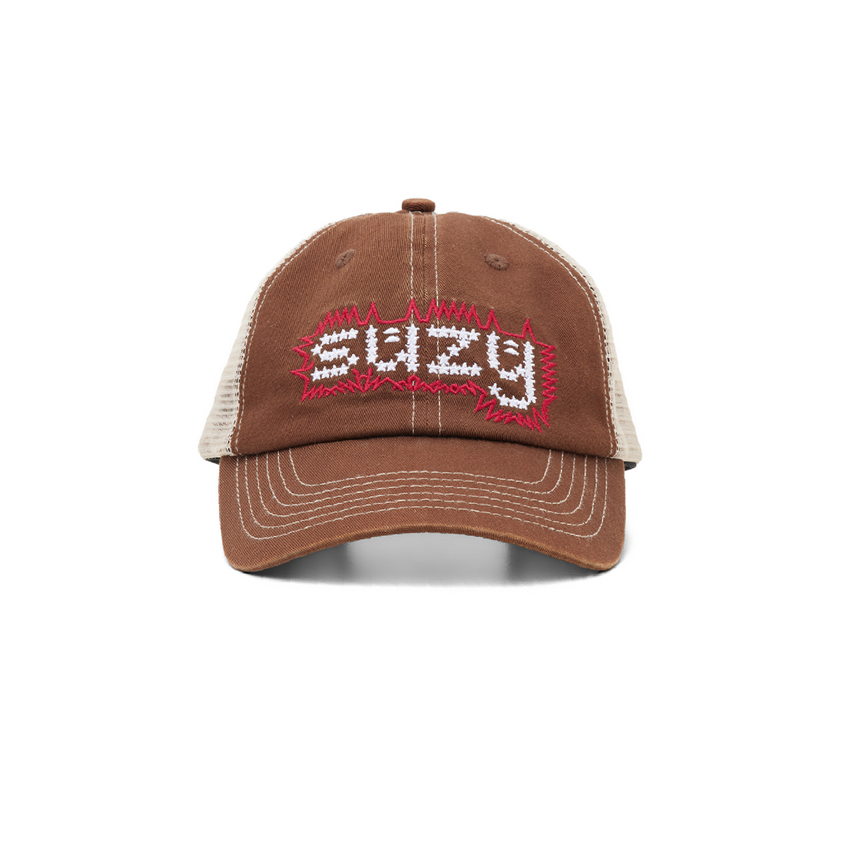 Brown Spike Hat