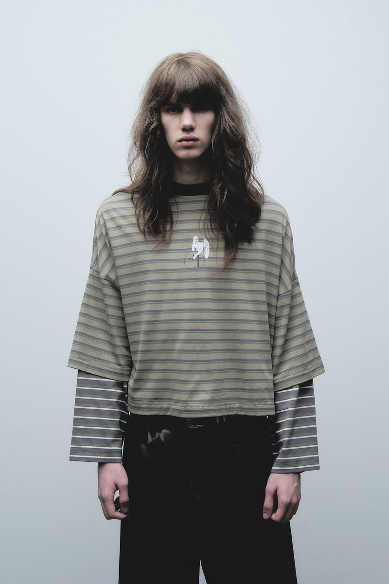 Double Layer Long Sleeve Tee