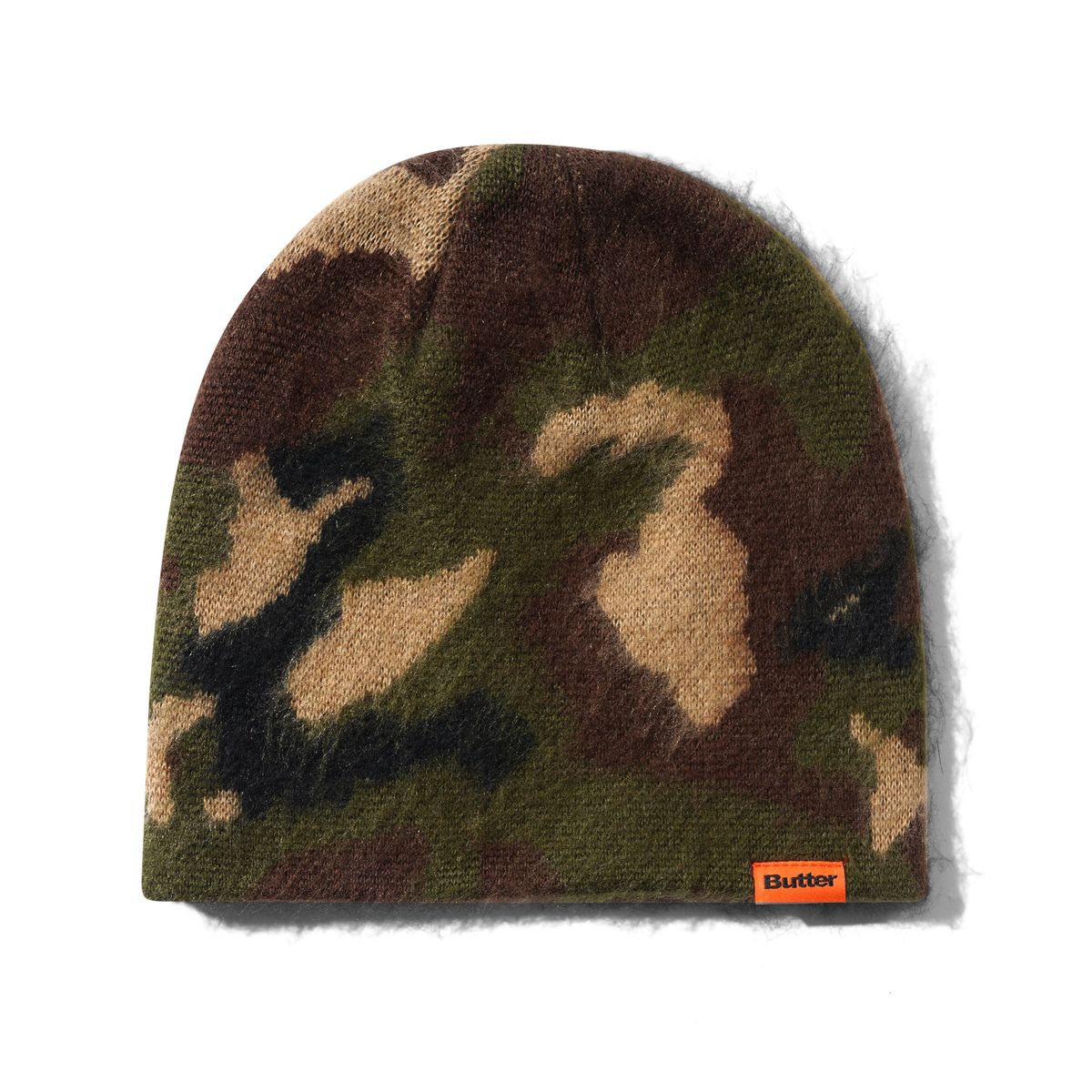 Mohair Skully Beanie Camo