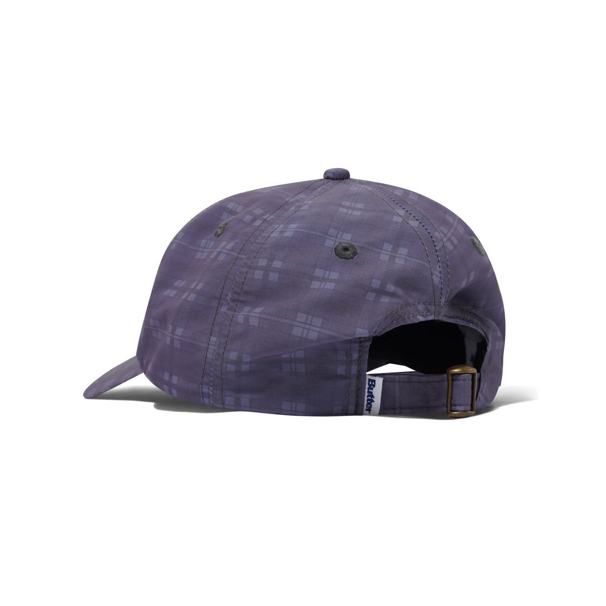Plaid Terrain 6 Panel Cap Slate