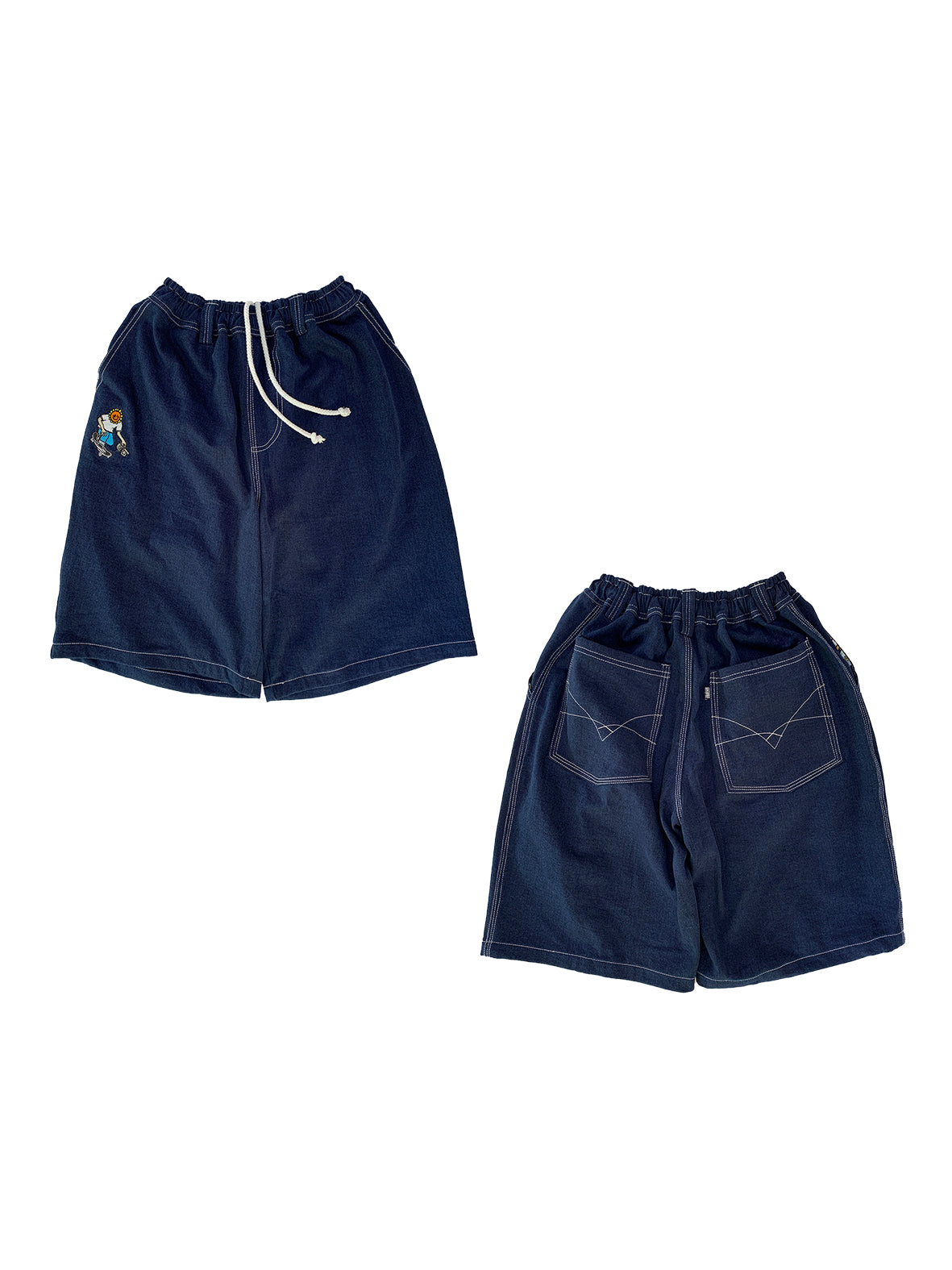 TVS BAGGY OG SHORT - NAVY BLUE