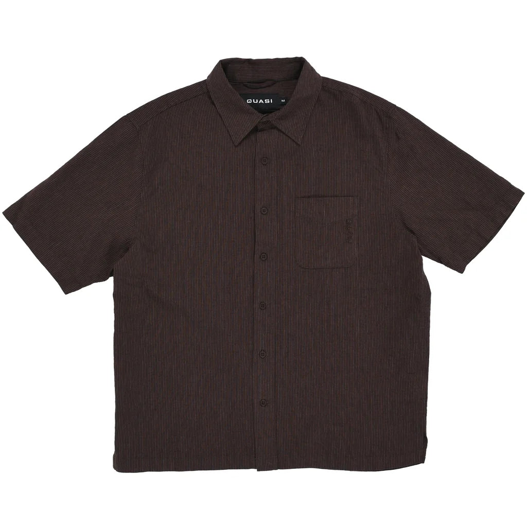 Kalvin Short Sleeve Button Up Shirt [Hickory]