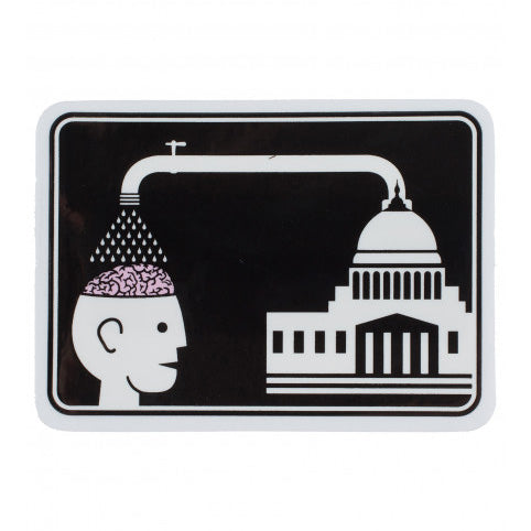 BRAINWASH Sticker