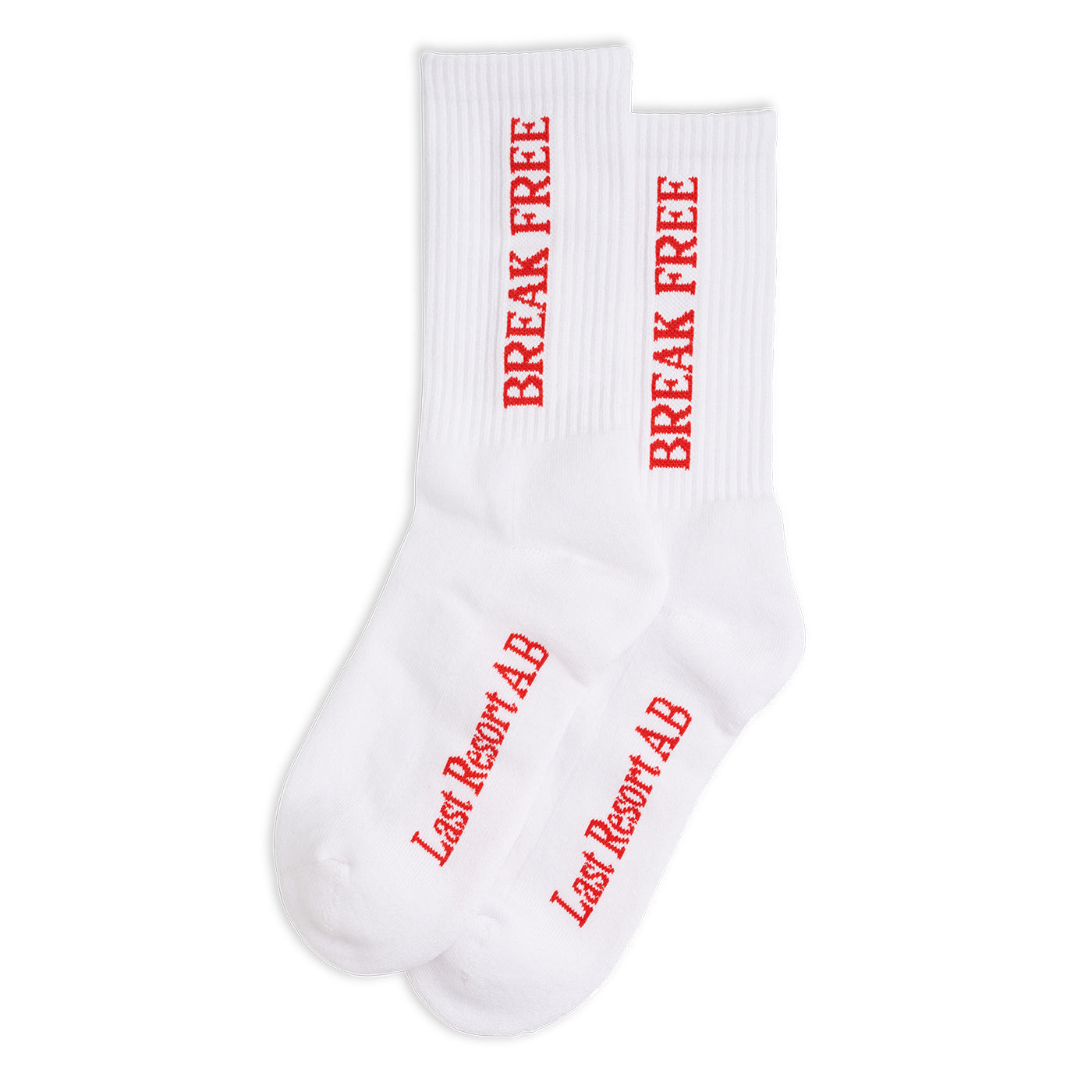 Break Free Socks - White