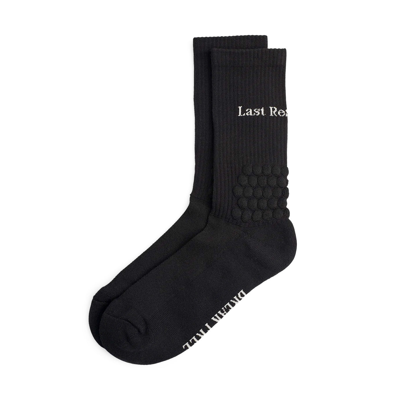 LRAB SOCK BUBBLE BLK/WHT 43-46