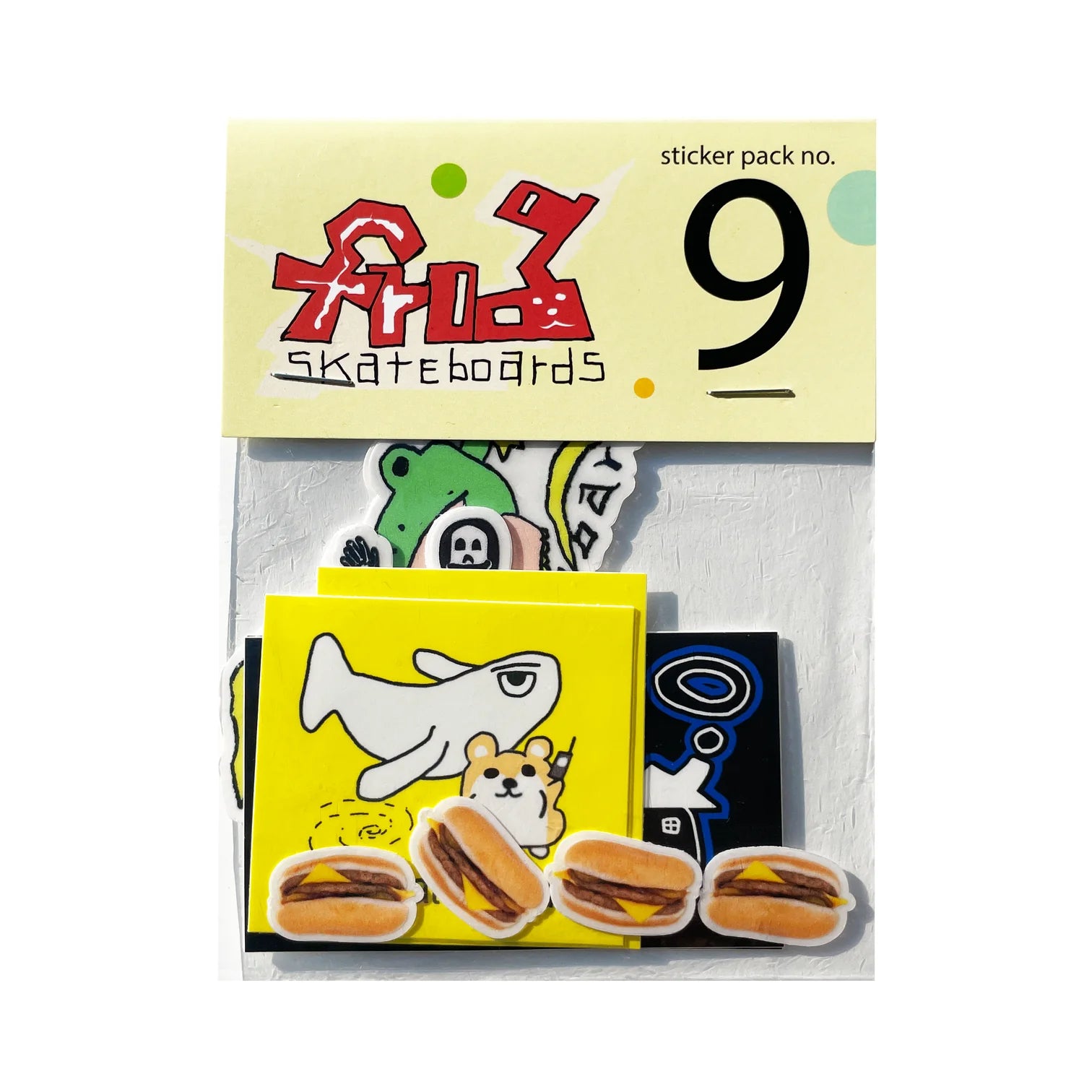 FRG STKR PACK 9 12PACK