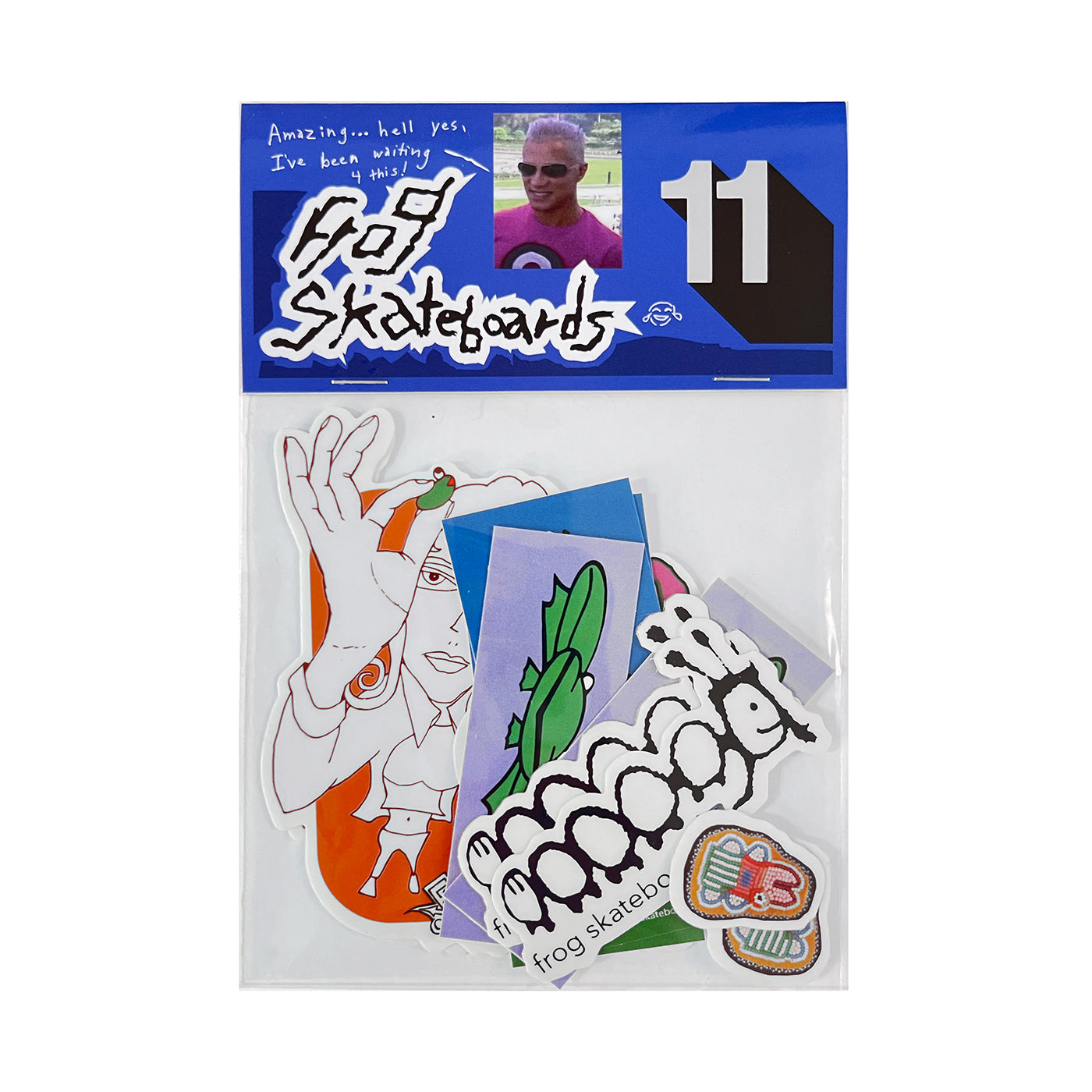 FRG STKR PACK 11 12PACK