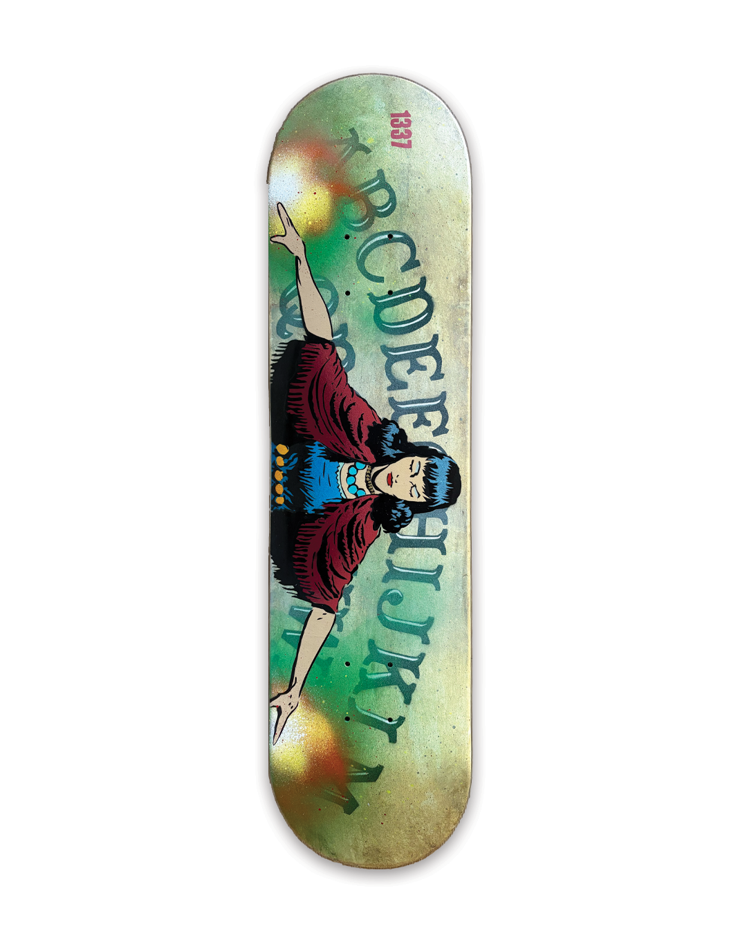 1337 - Hand Painted Deck