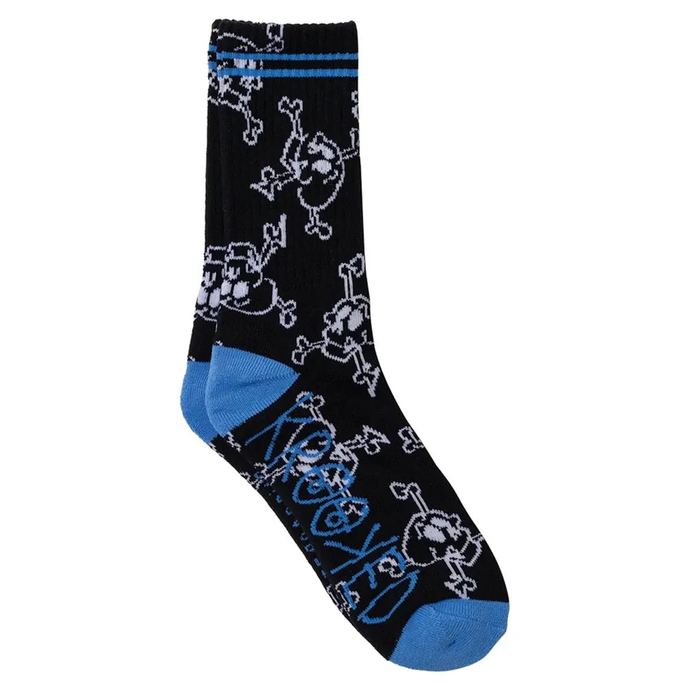 Krooked Socks - BLK/WHT/BLUE