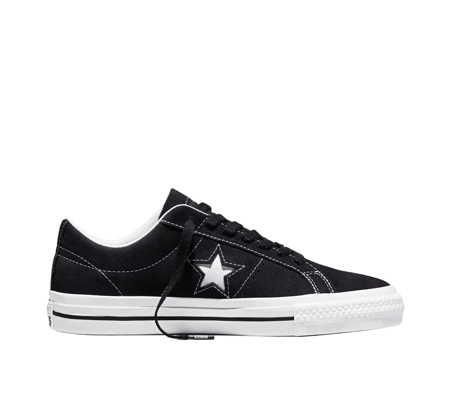 One Star Pro Suede Low Top Black