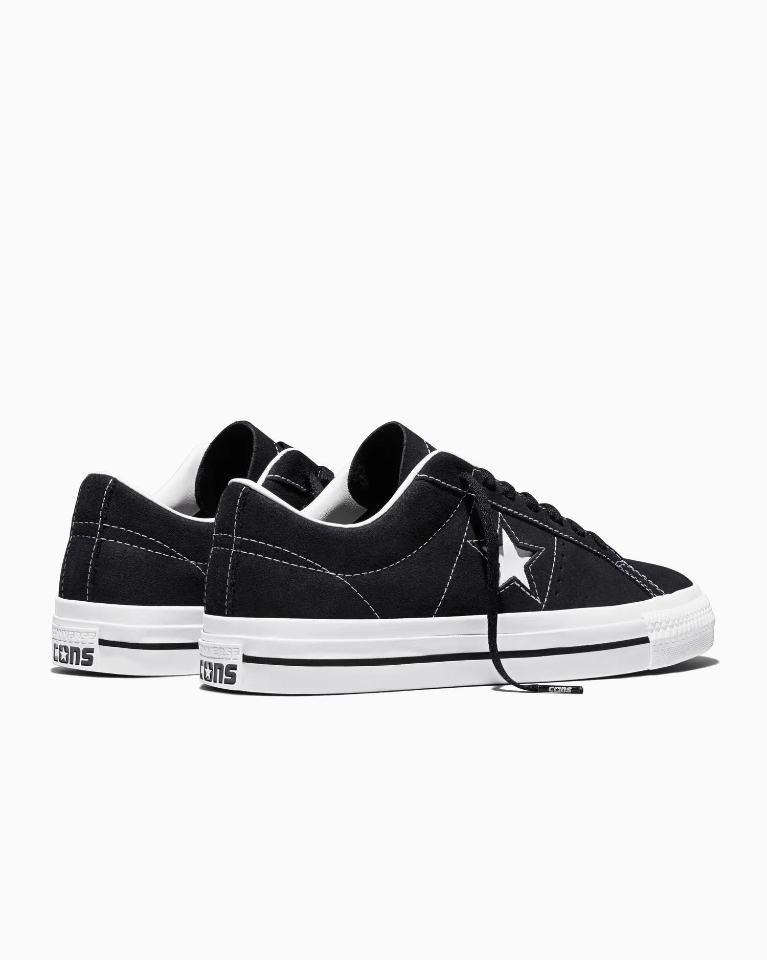 One Star Pro Suede Low Top Black