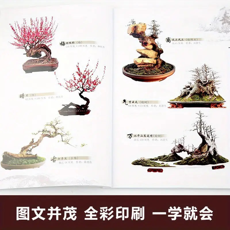 Illustrated Tree Bonsai Book