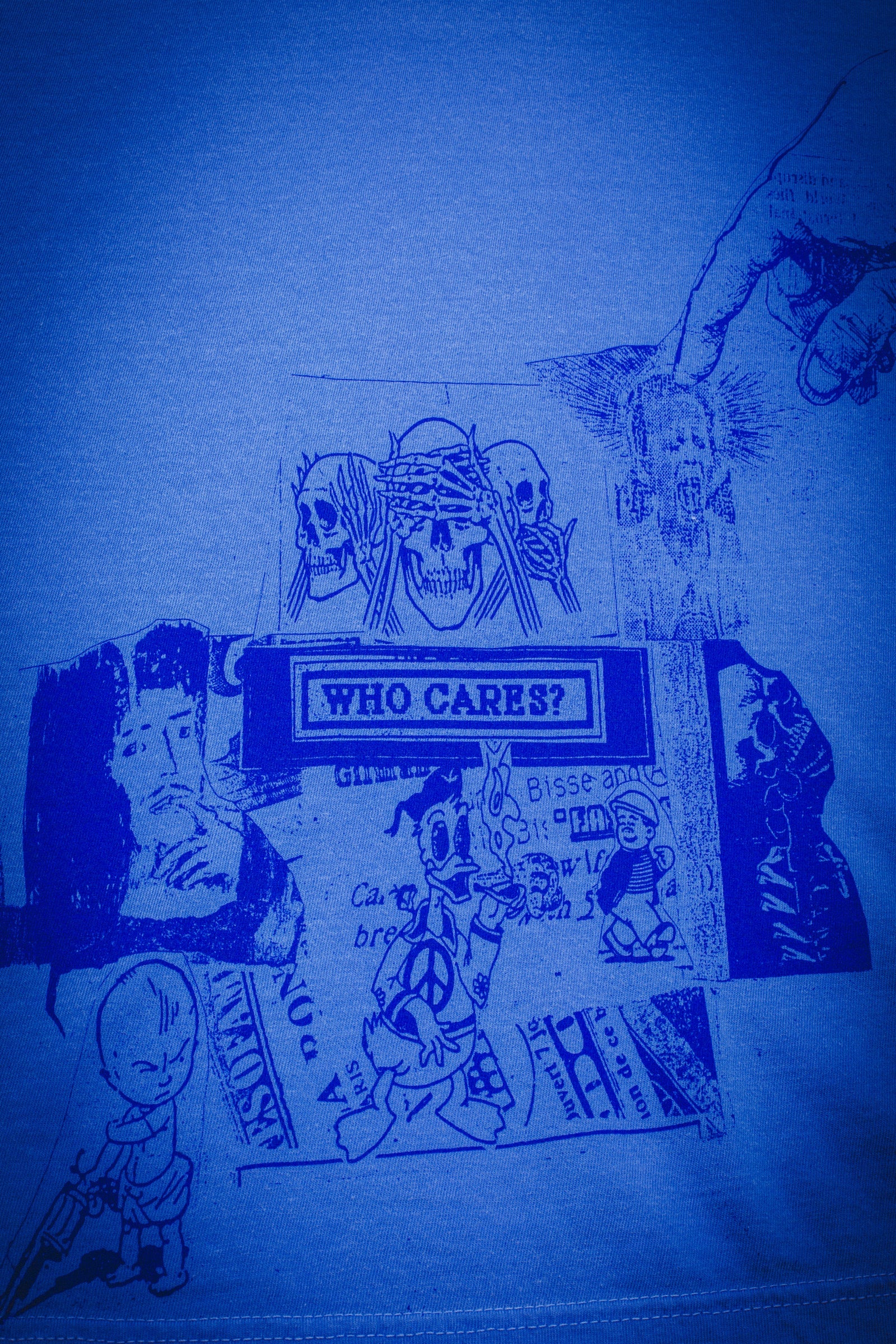 Who Cares  Tee - Violet