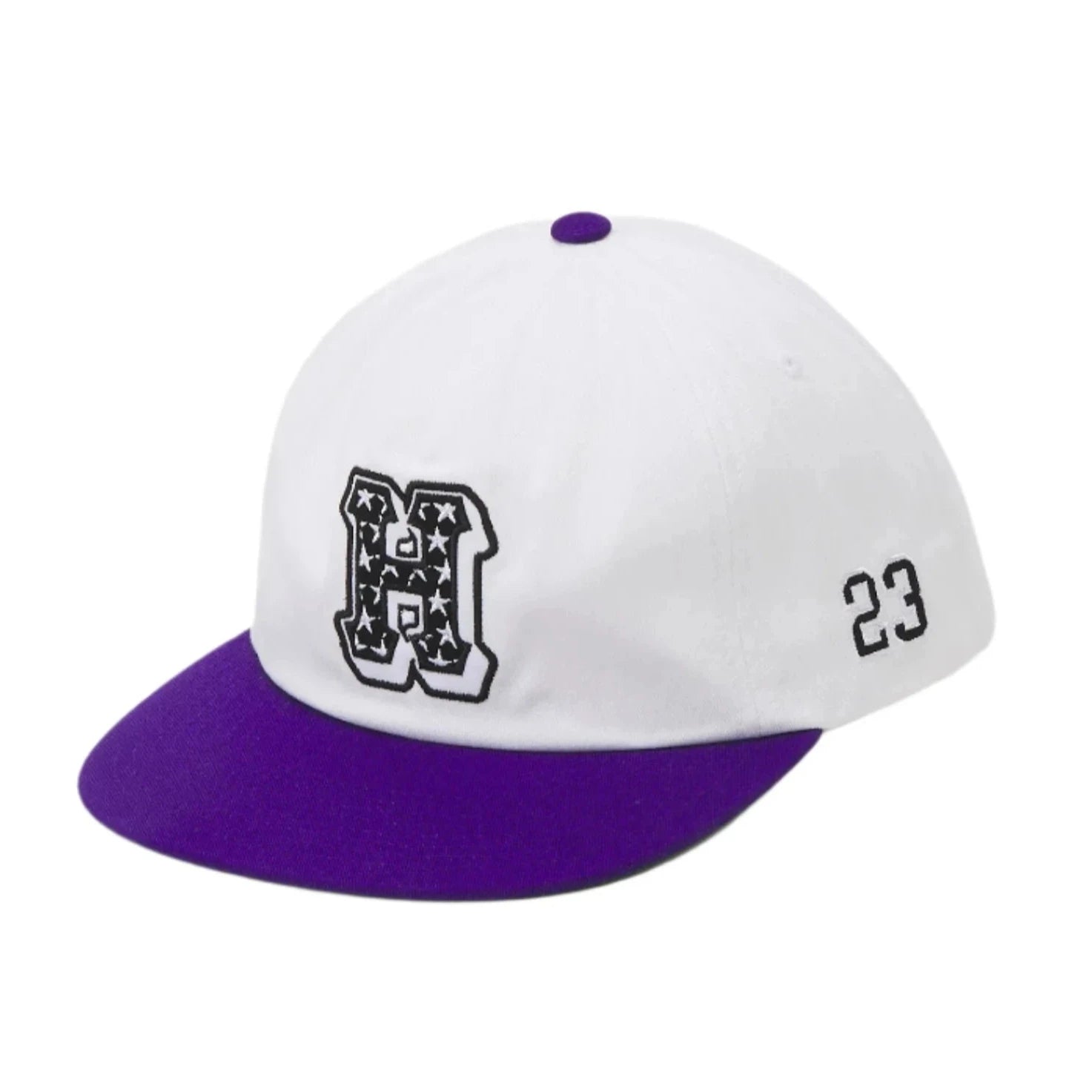 H-Star Snapback Cap - White