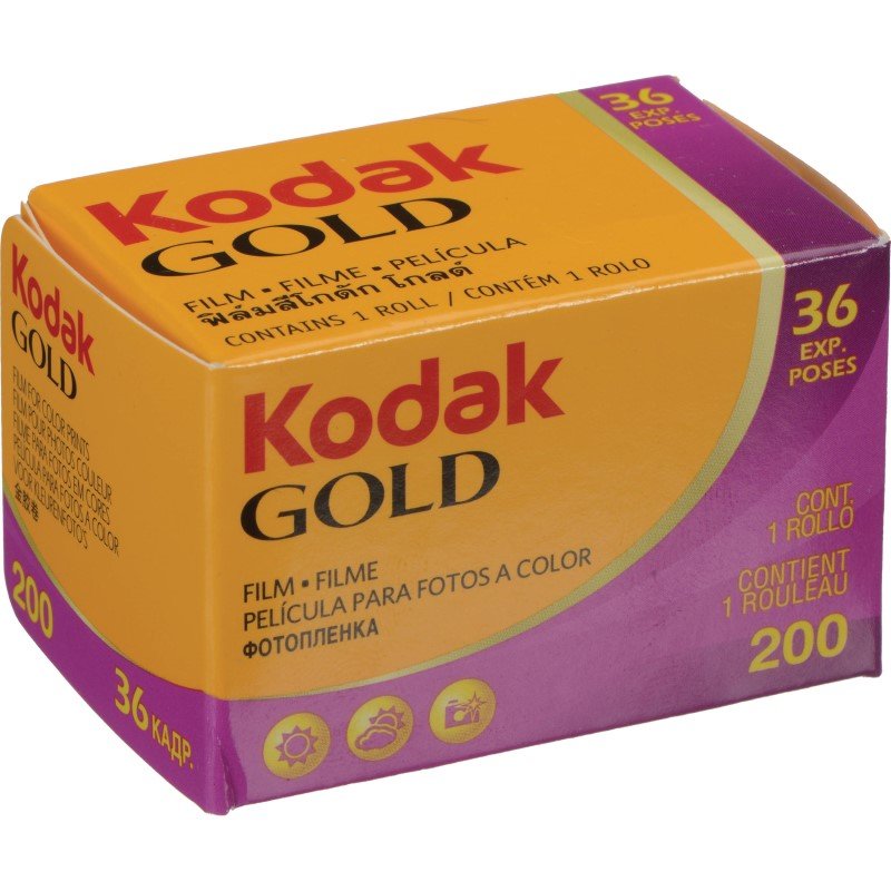 Kodak Film GOLD 200 Color Negative Film