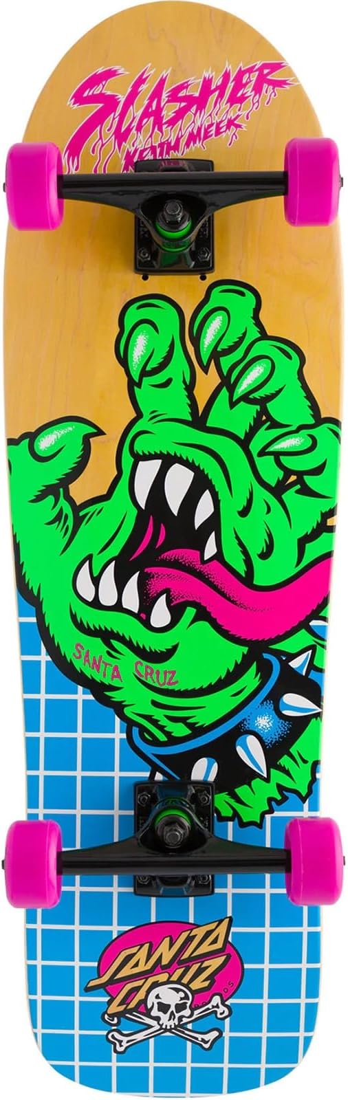 Old School Skateboard Complete Meek OG Slasher Hand 9.7" x 31.7"