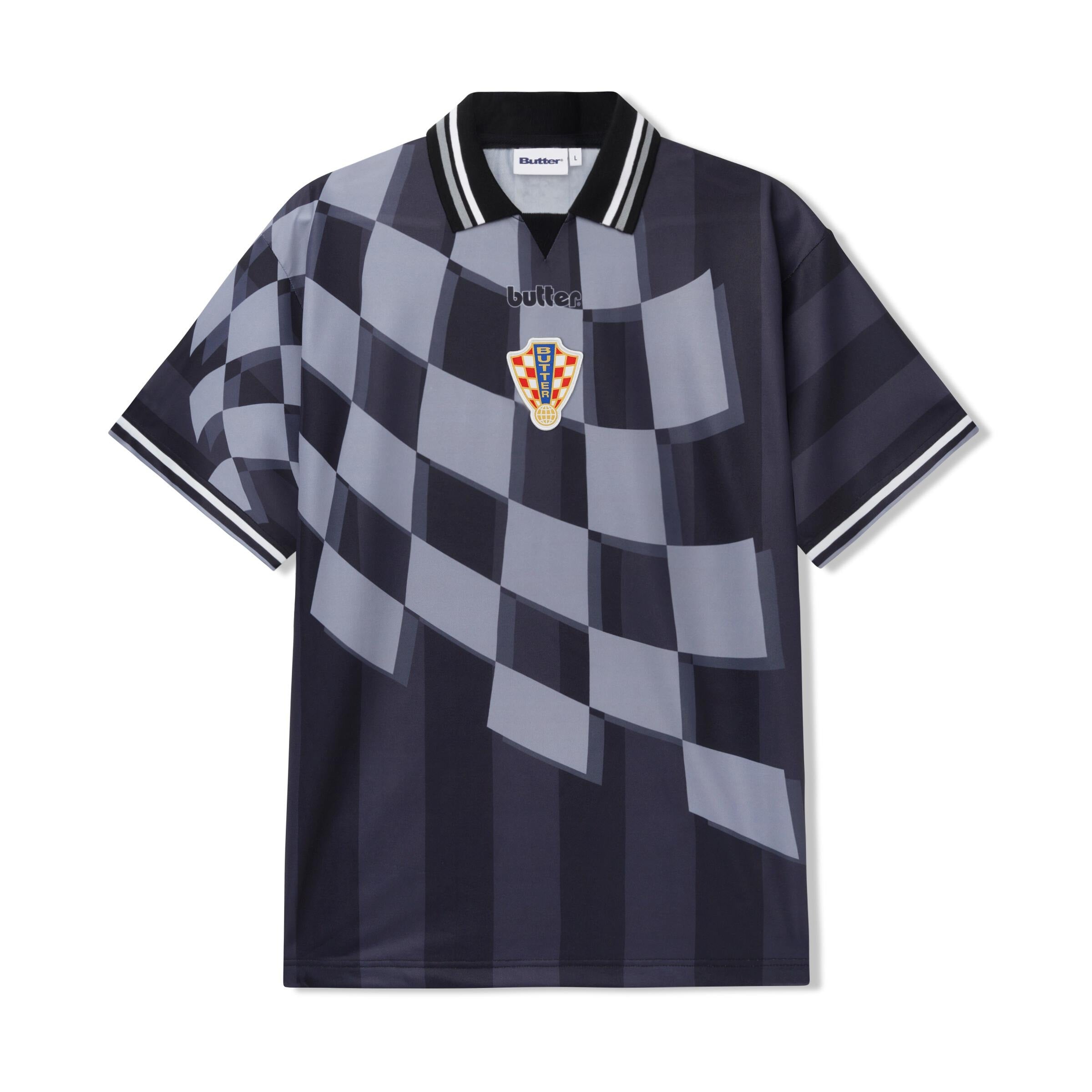 Flag Jersey - Black/Grey