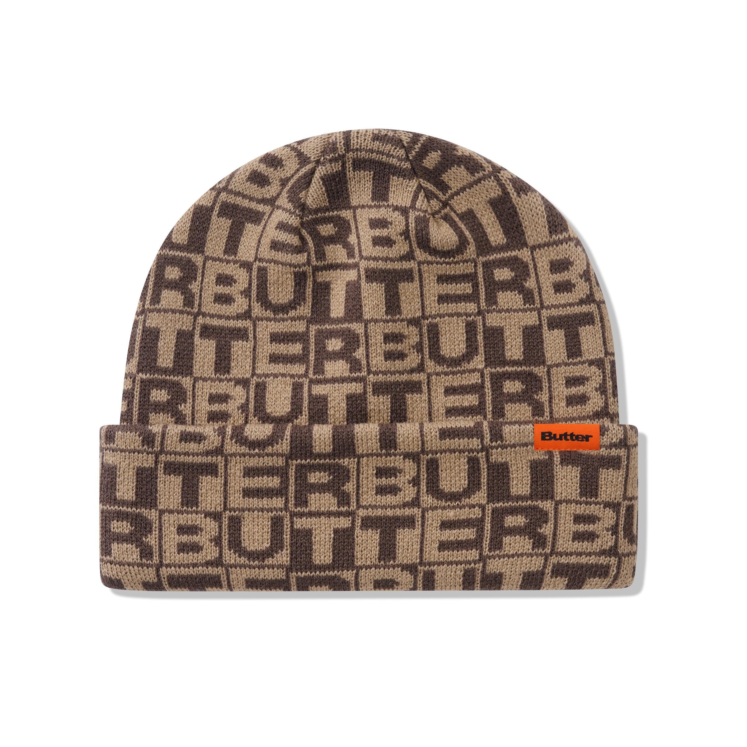 Tiles Beanie - Brown