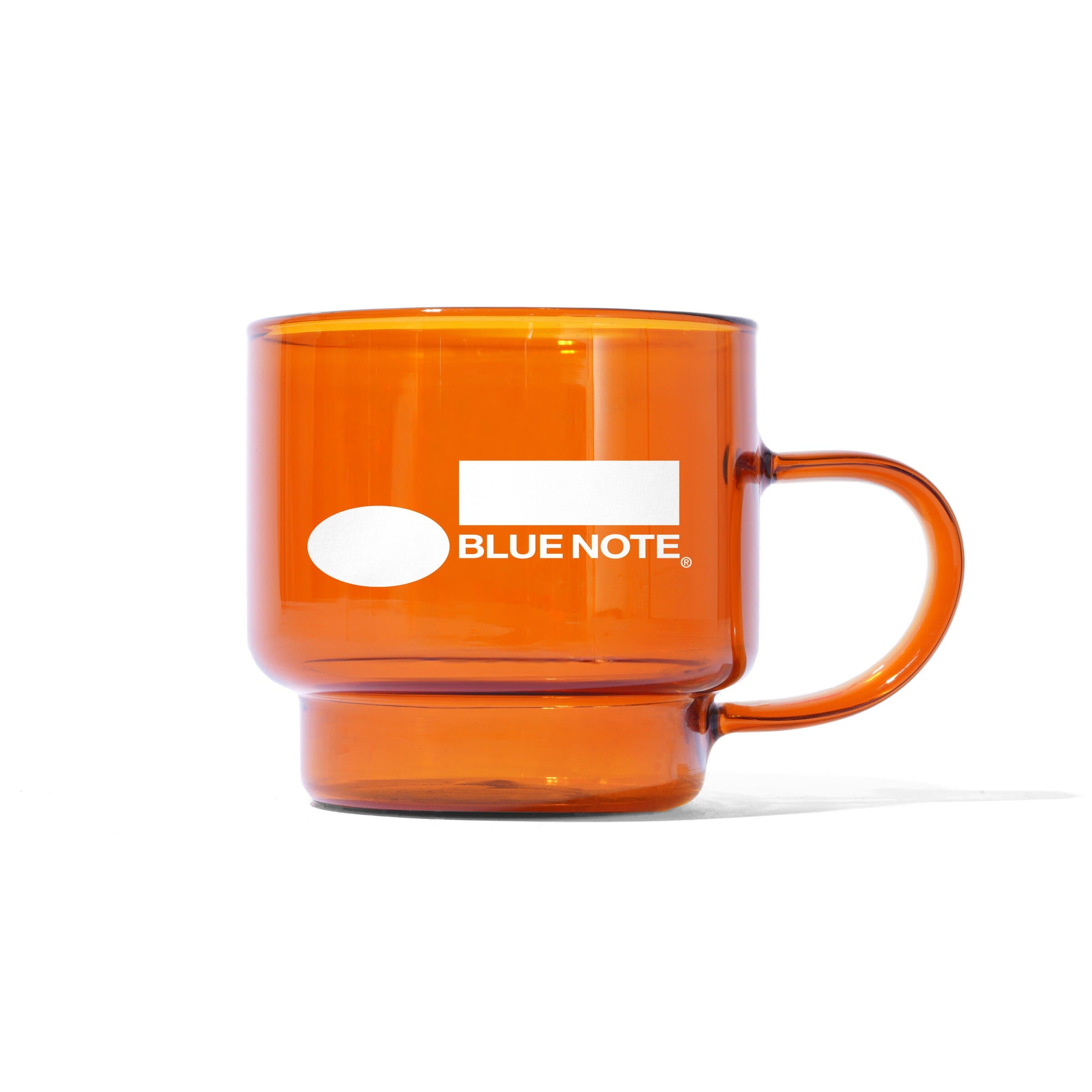 Blue Note Mug - Orange Glass