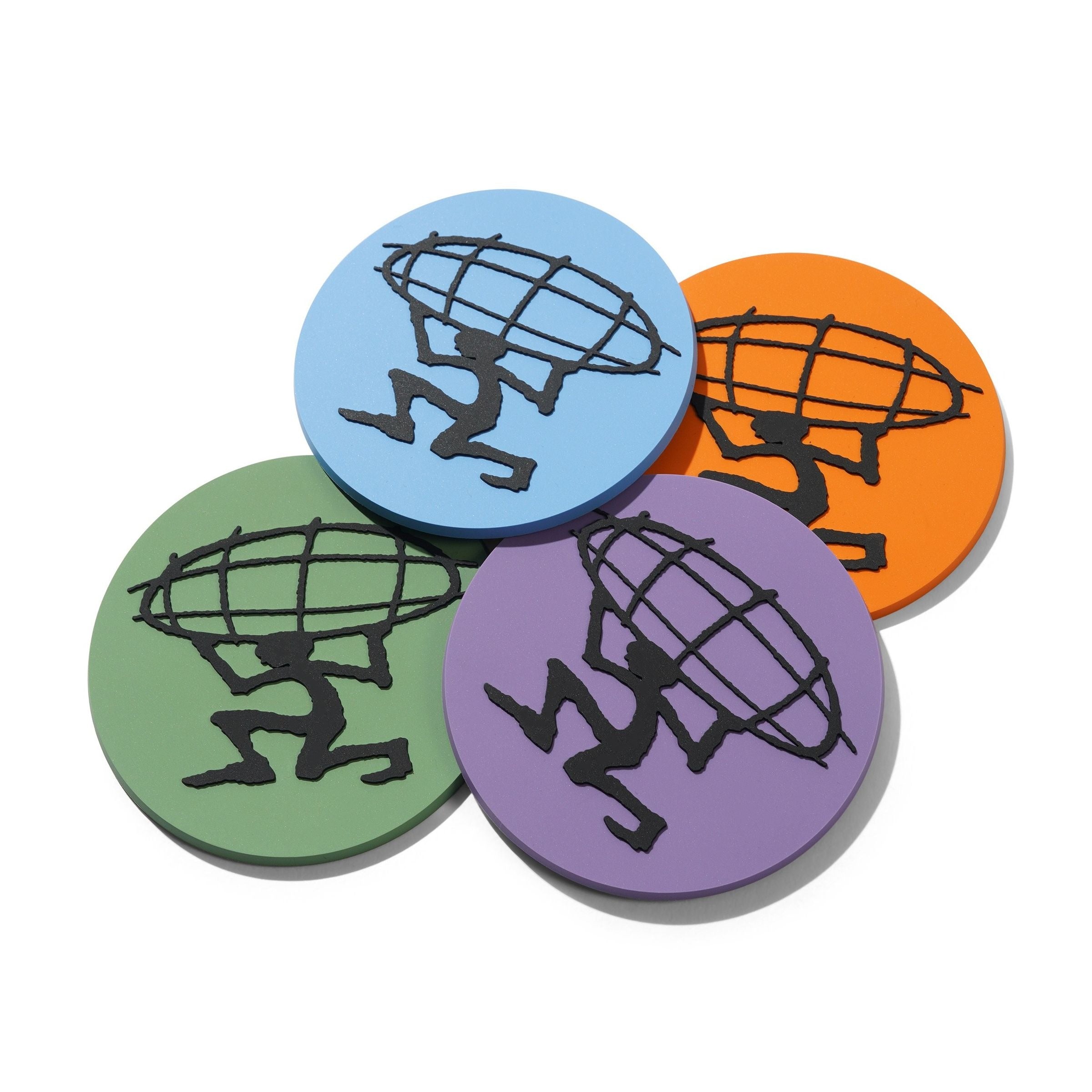 Terrain Rubber Coasters