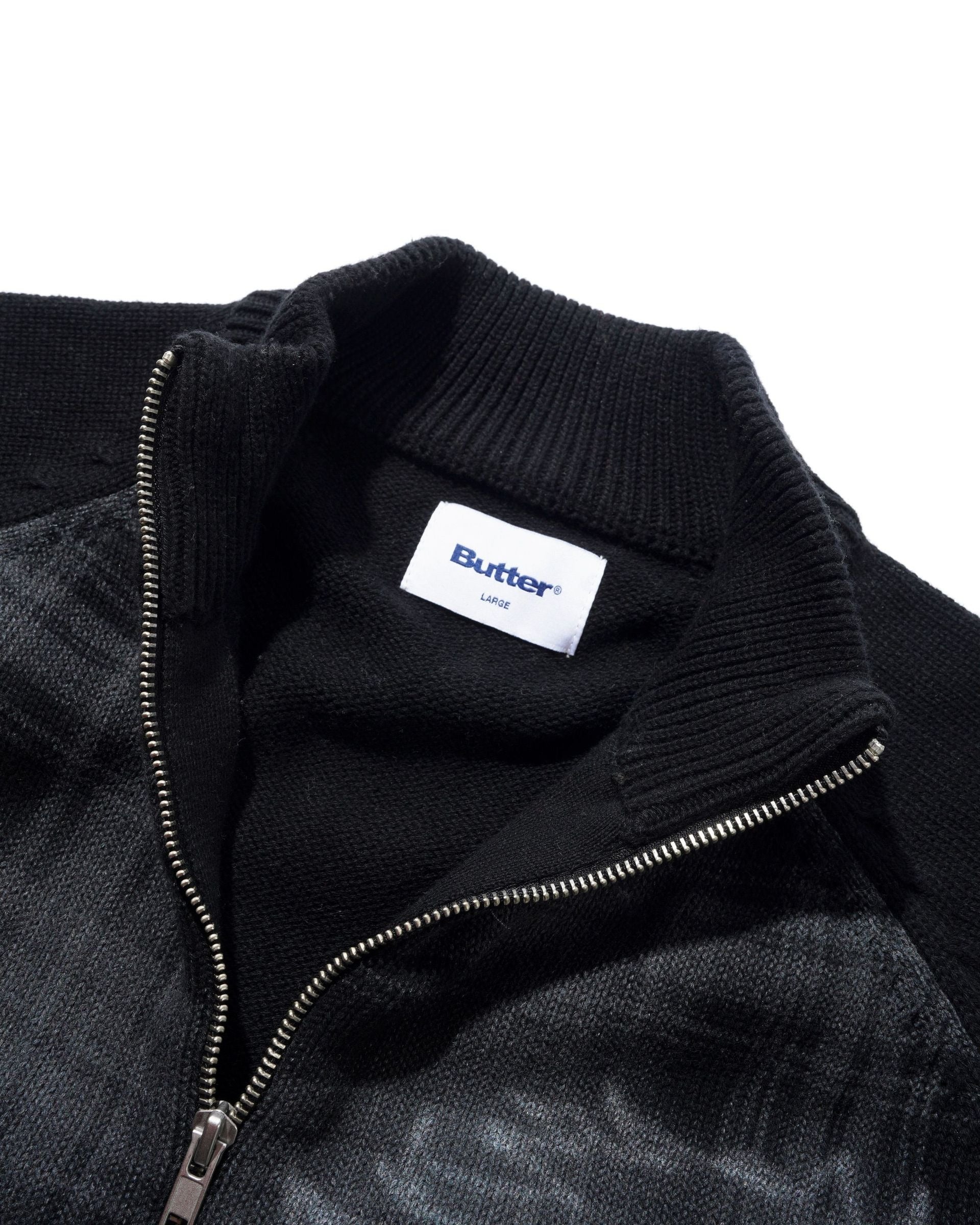 Mustang Zip-Thru Knit Sweater