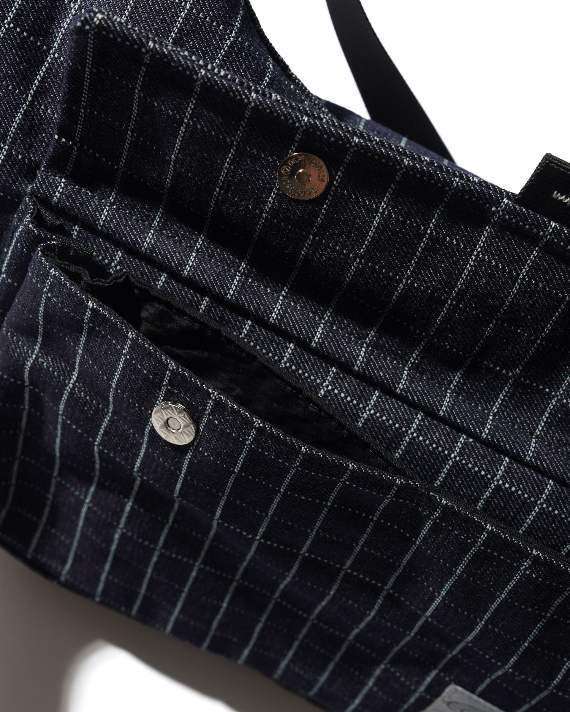 Crossbody Bag Grid Denim