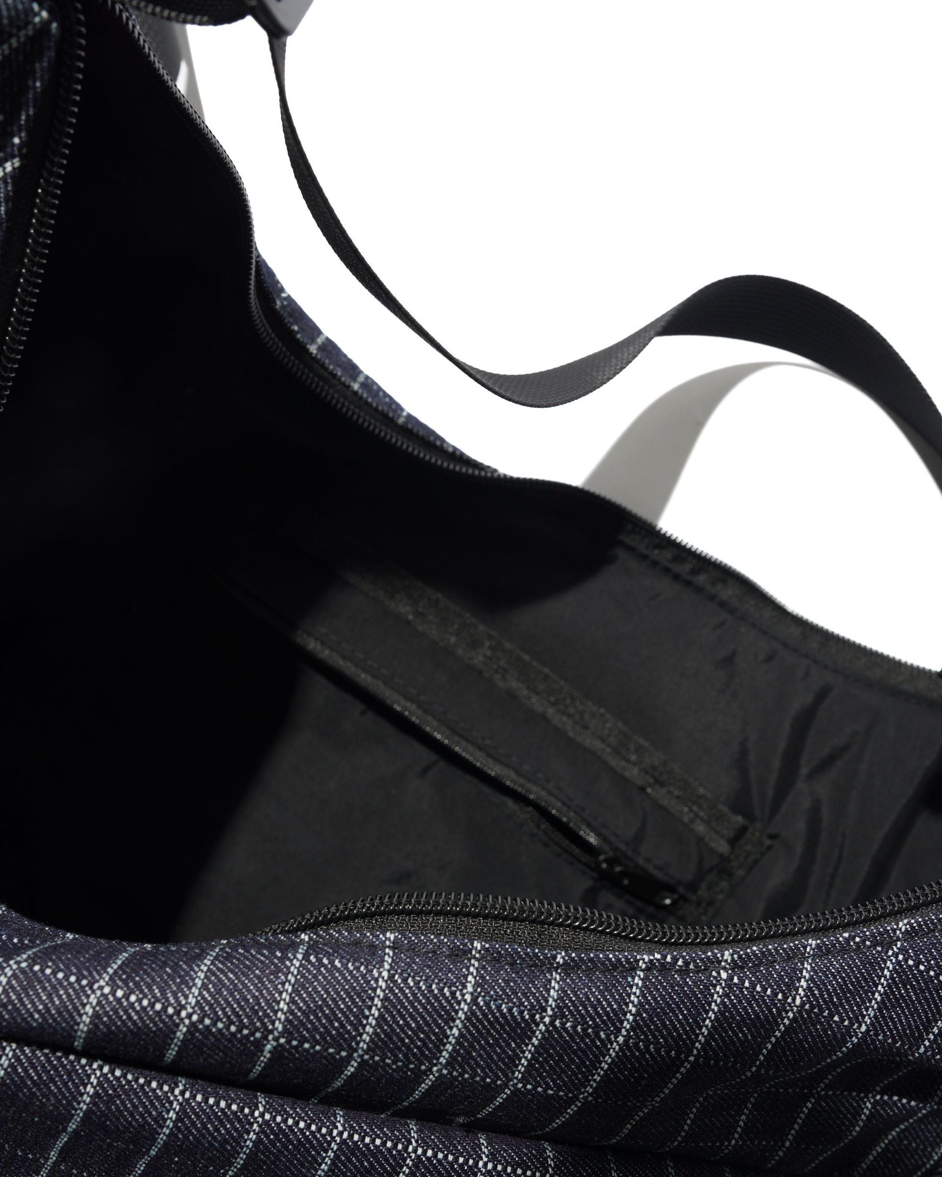 Crossbody Bag Grid Denim