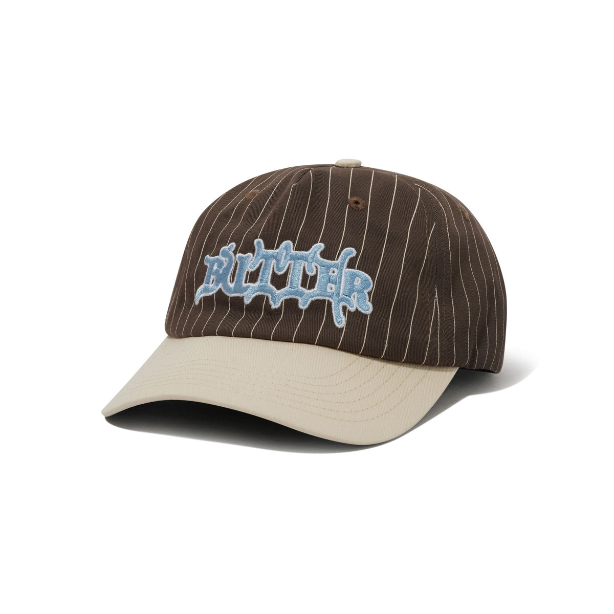 Serif 5 Panel Cap Dark Brown